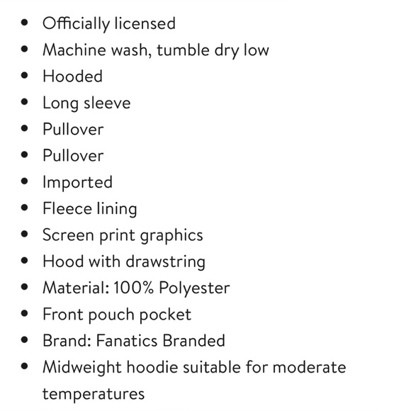 $70 Small & XL Men's Detroit Lions Fanatics Branded Winter Camp Pullover - Picture 11 of 12